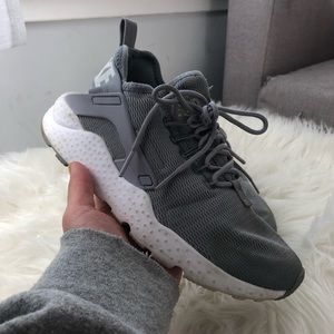 Gray Nike Huaraches Ultra